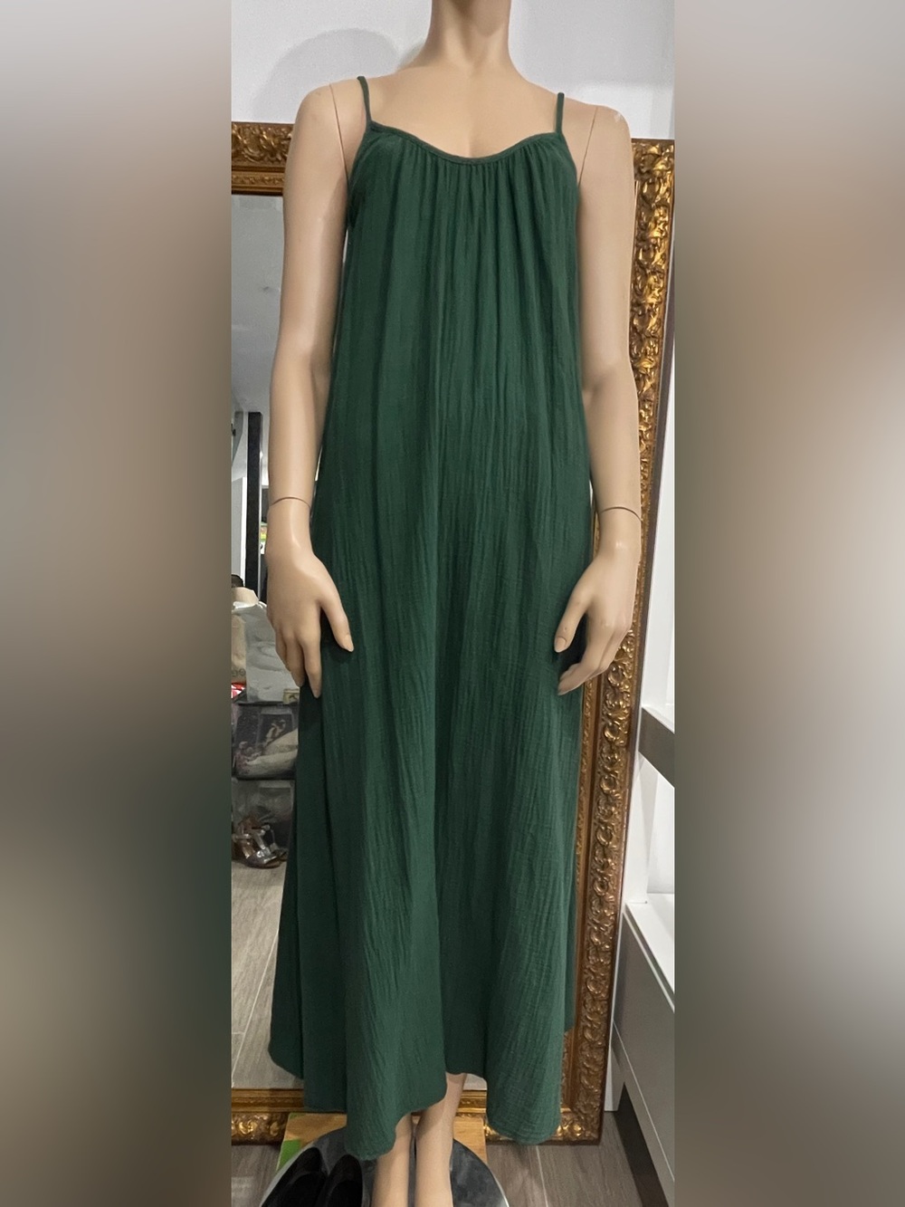THE GREAT. cotton maxi